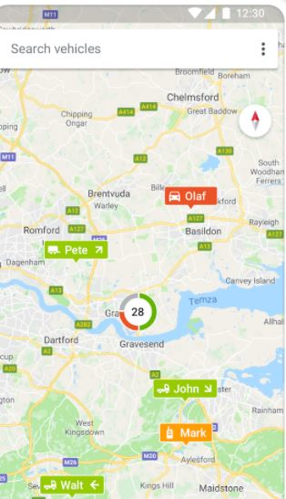 screenshot of Lone Star Tracking